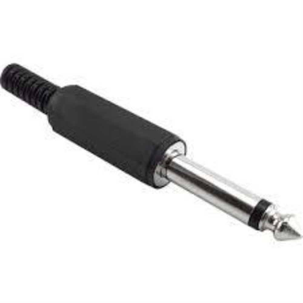 1596 6.3mm Plastik Mono Jack