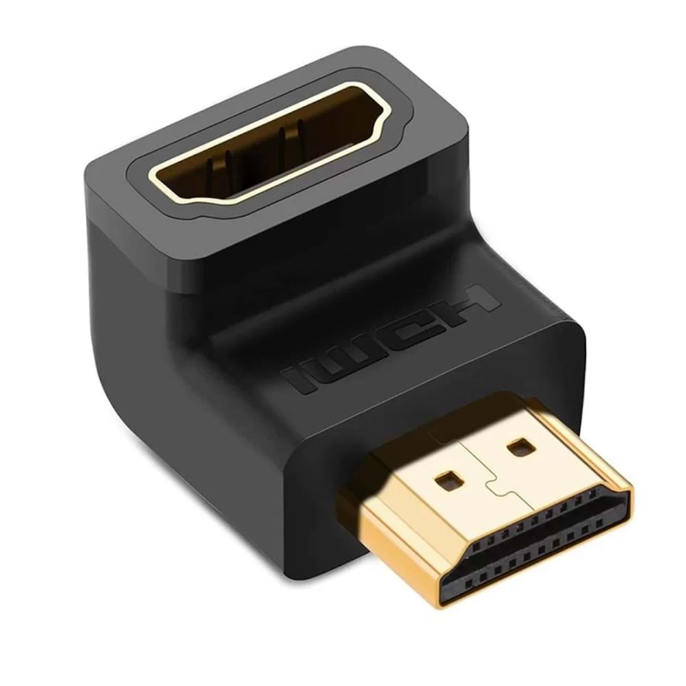 F0501 90° HDMI Dişi-Erkek Adaptör
