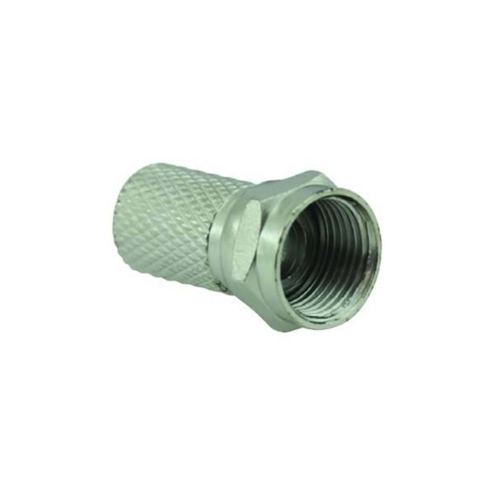 UJ12010 RG6 U6 20mm F Konnektör - 100 Adet