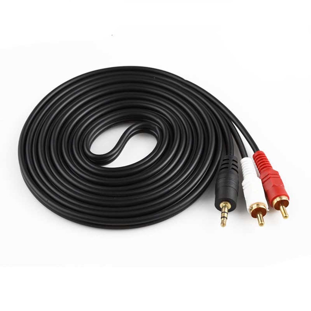 TKRS-010 10 Metre STEREO+2RCA KABLO ( GOLD )