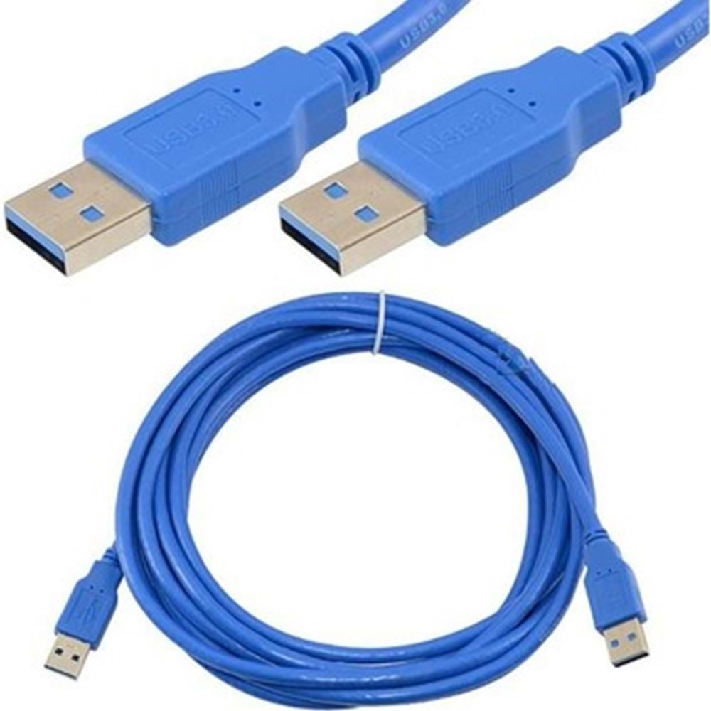FO-USB-005 Erkek-Erkek 5 Mt. USB Kablosu