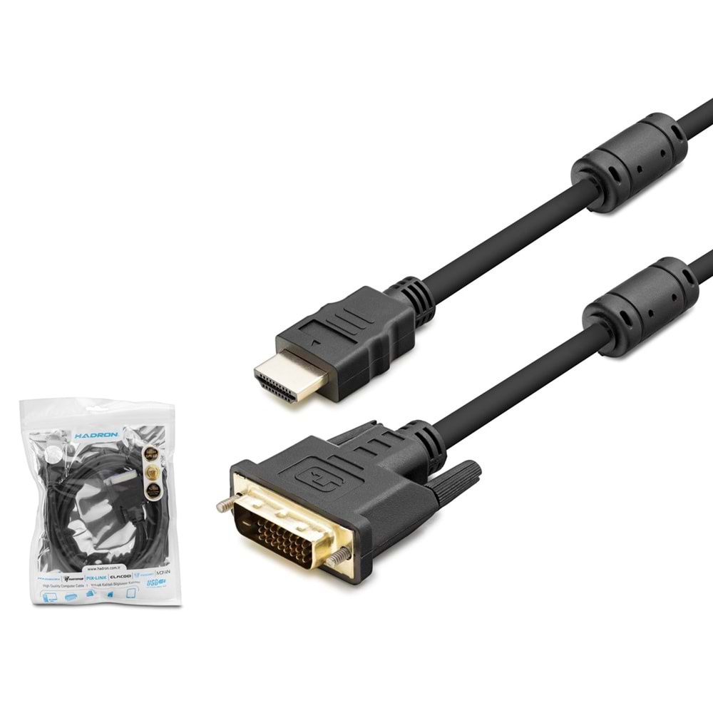 HDX7752 24+1 DVI To HDMI Kablo 1.8mt