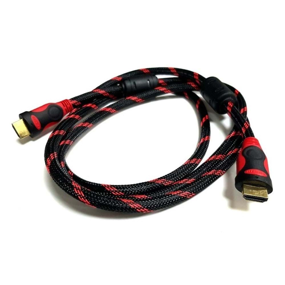 S-CH102 1.8mt Örgülü HDMI Kablo