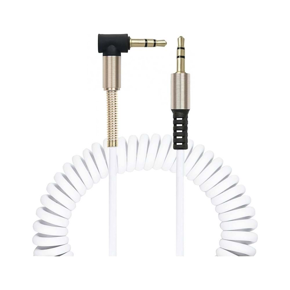 XF-19 1.8mt Spiral Aux Kablo Beyaz