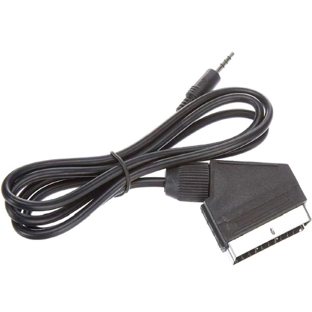 ETC21-T Scart To 3.5mm Stereo Kablo 1.2mt
