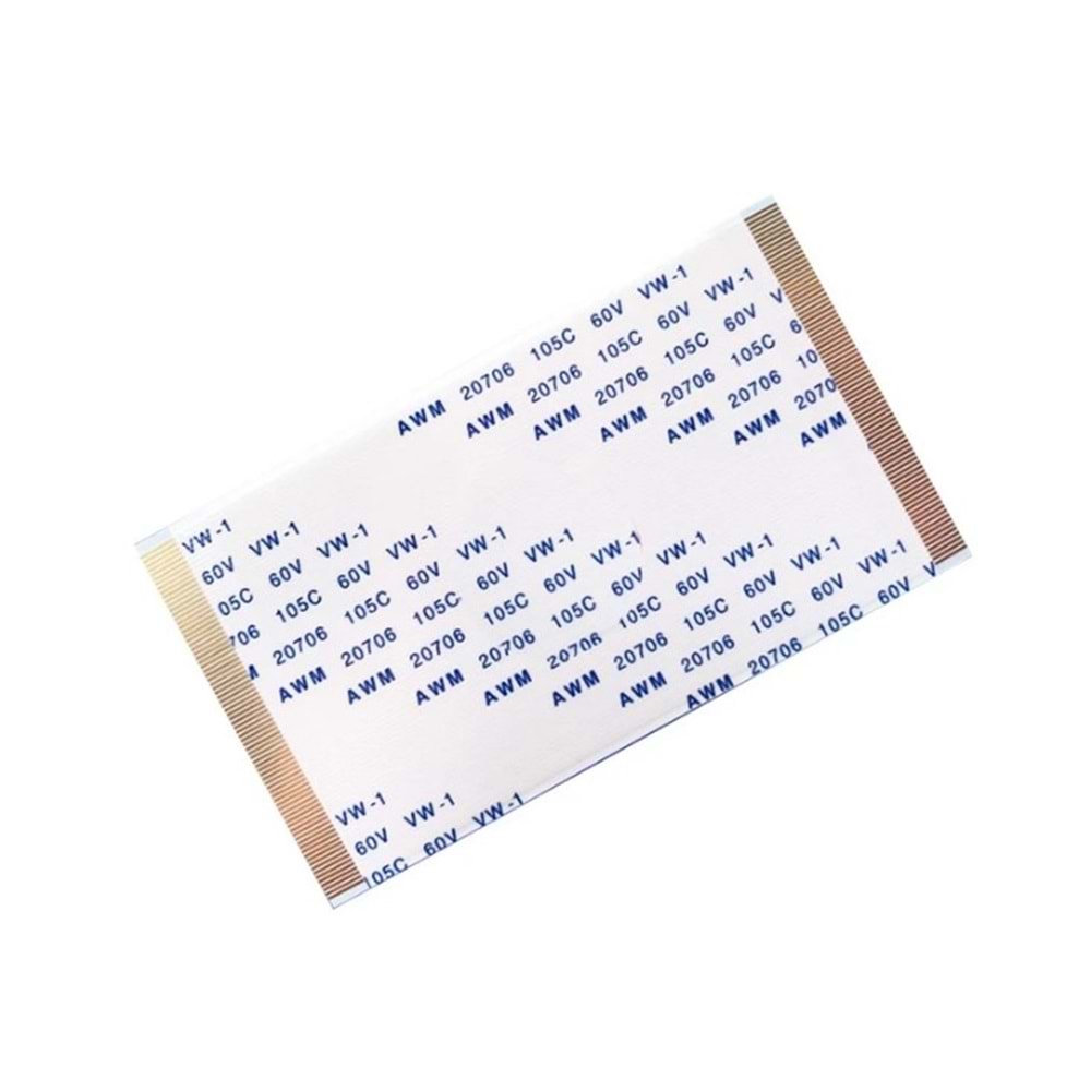 21453 AWM 20861 68 Pin LVDS Flexi Kablo 3.8cmx10.2cm