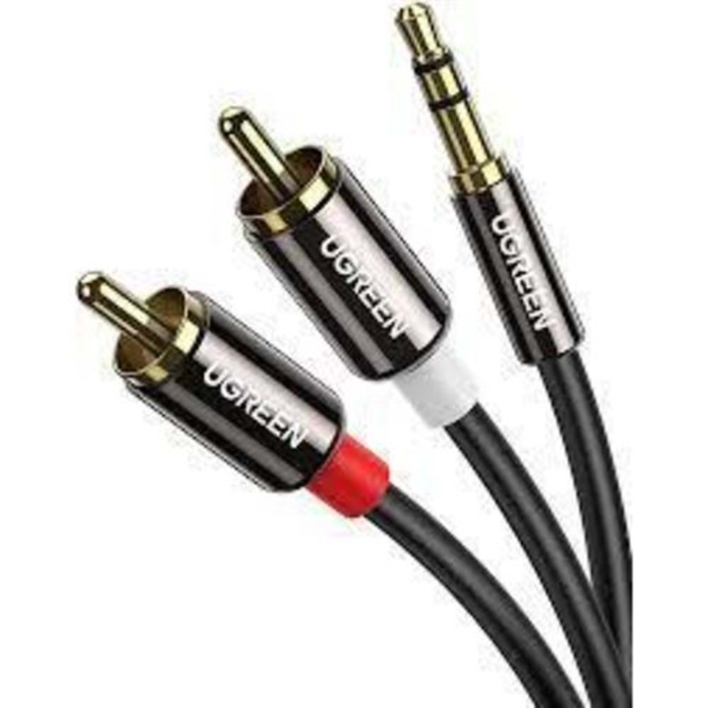 3.5mm - 2*RCA 3mt Kablo