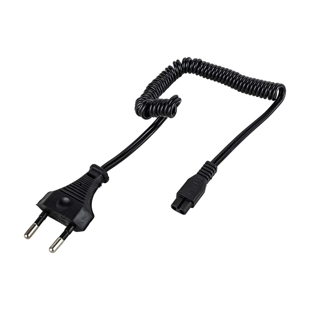 18901 220V Traş Makinesi-Işıldak Spiralli Power Kablosu