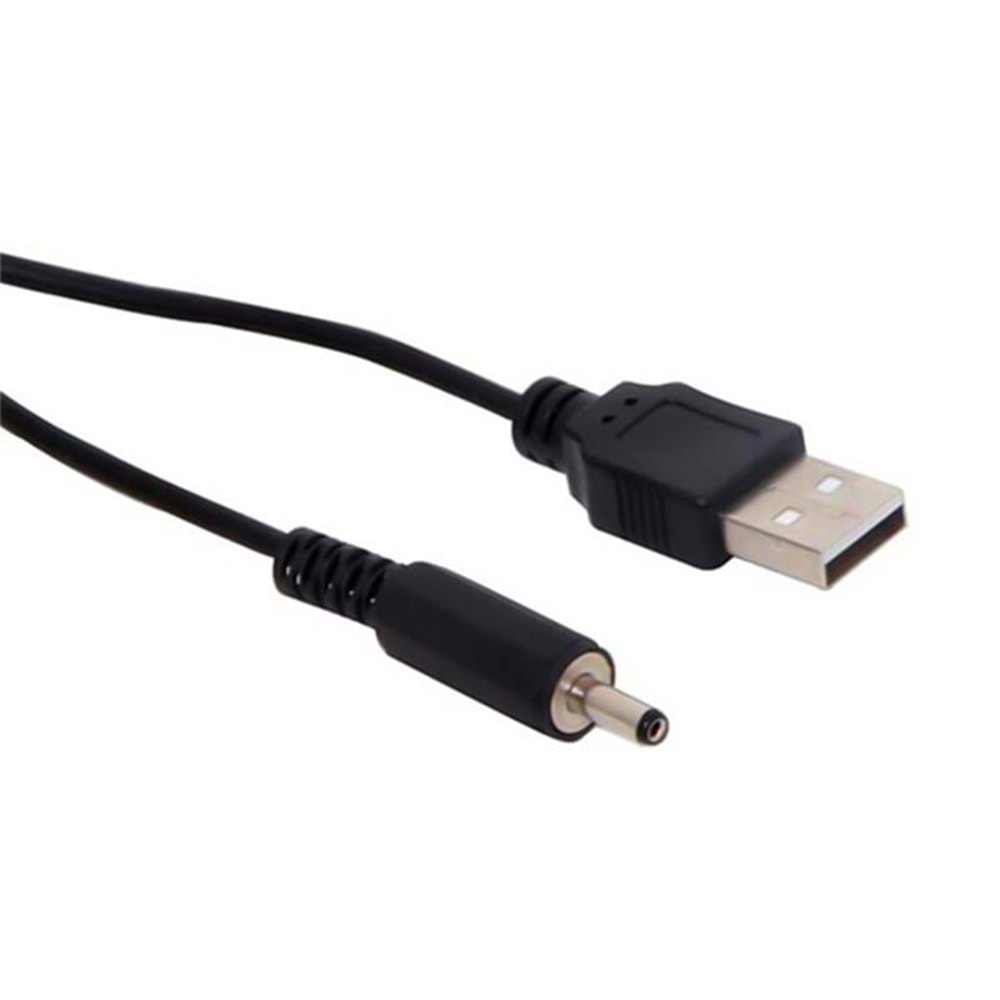 4872 3.5*1.35 Uç Adaptör USB to DC Çevirici Kablo