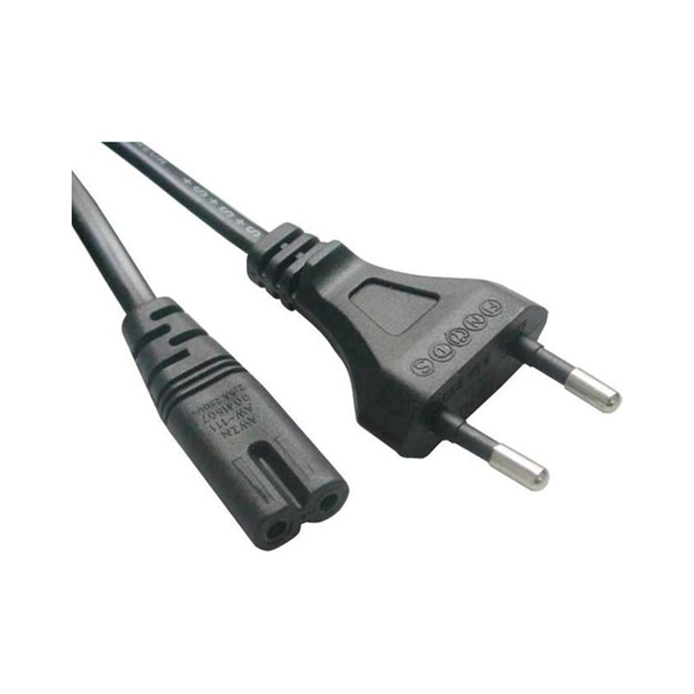 MC-AC1.5 AC 220V 2 Delikli Power Kablo 1.5mt