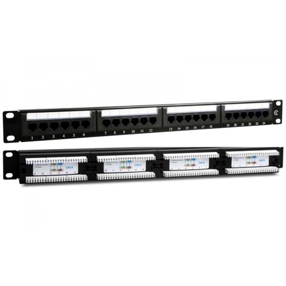 ULS 24CAT6P 24 Port Cat6 Patch Panel