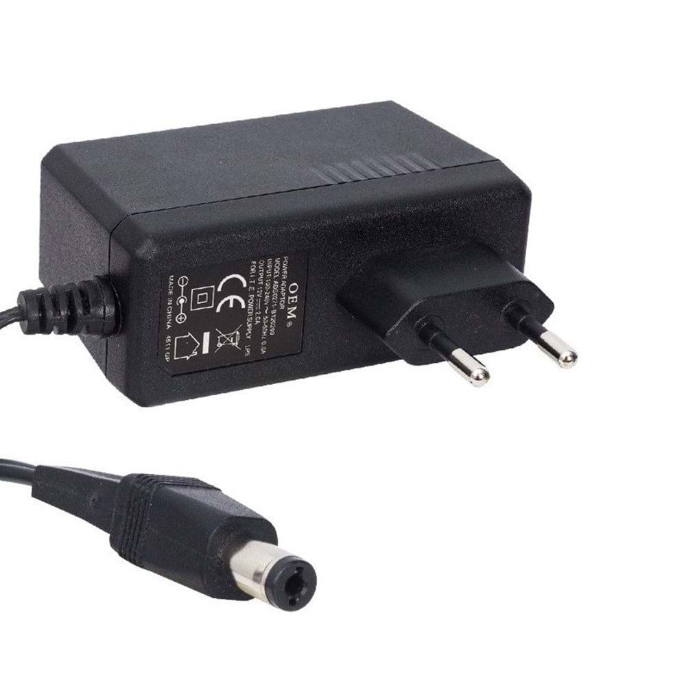 12 VOLT 2.5 AMPER ADAPTOR