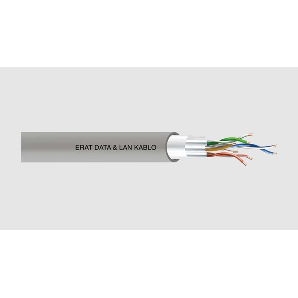 CAT6 F/UTP Data Cable 23 AWG Bakır Network Kablo