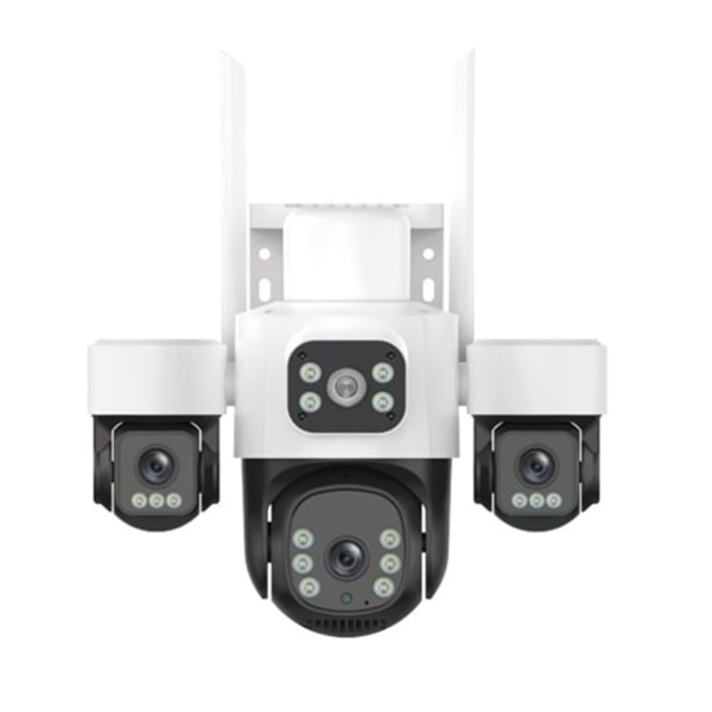 INOX-X113 3+3+3MP 3 LENSLİ WİFİ PTZ KAMERA