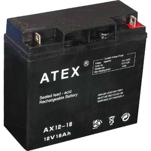 12V 18A Kuru Akü