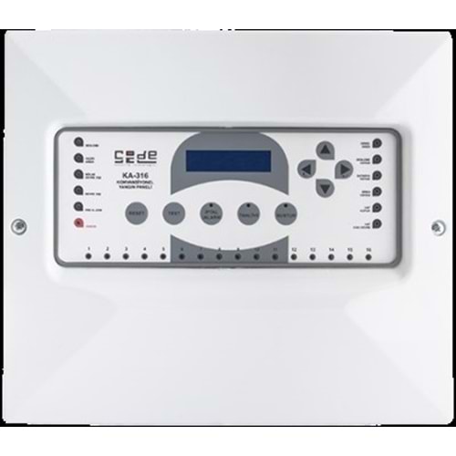 K4 4 Bölgeli Konvansiyonel Yangın İhbar Paneli