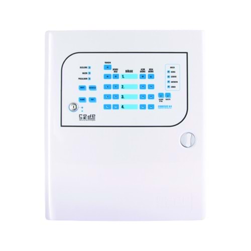 K4 A 4 Bölgeli Konvansiyonel Yangın İhbar Paneli