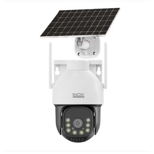 INOX-X12 4G AOV E-SİMLİ GECE RENKLİ SOLAR KAMERA