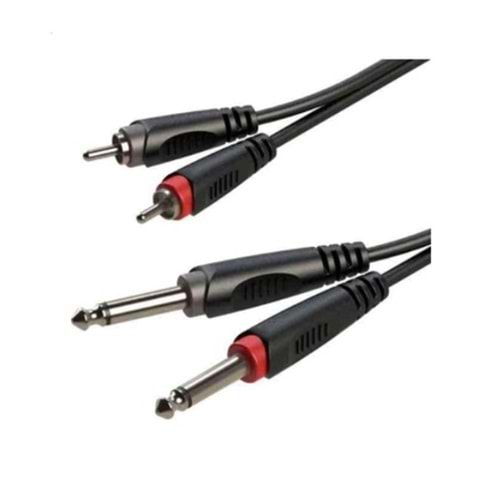 RX-K12703 2*RCA - 2* Gitar 3 mt