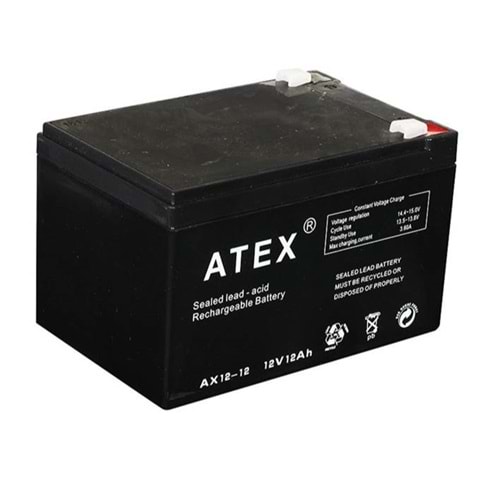 GP0012AS 12V 12A Kuru Akü