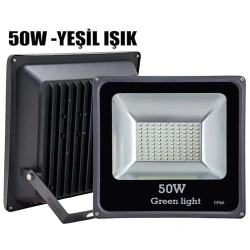 5204-01 Elegant LED PROJEKTÖR 50W (Yeşil)