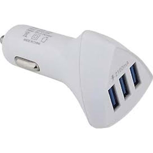 2417 4.2A 3XUSB HIZLI ARAC SARJ CIHAZI