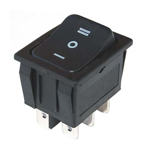 IC-108 GENİŞ IŞIKSIZ ANAHTAR ON-OFF-ON 6P