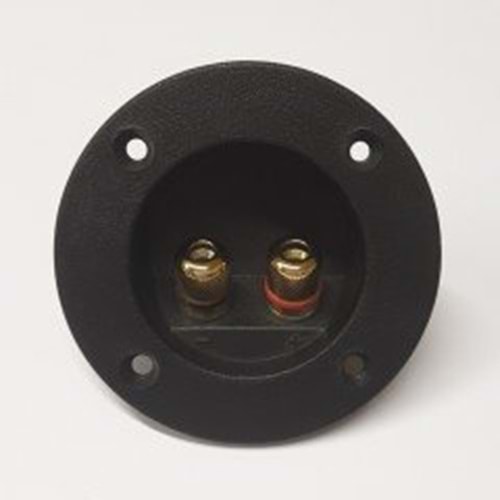 MR Hoparlör Kabini için Soket, Born Klemensli, 75mm