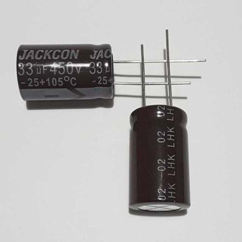 33uF 450V Elektrolitik Kondansatör