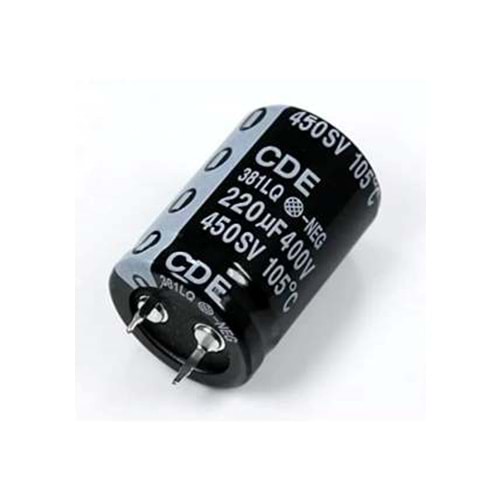 220uF 450V Elektrolitik Kondansatör