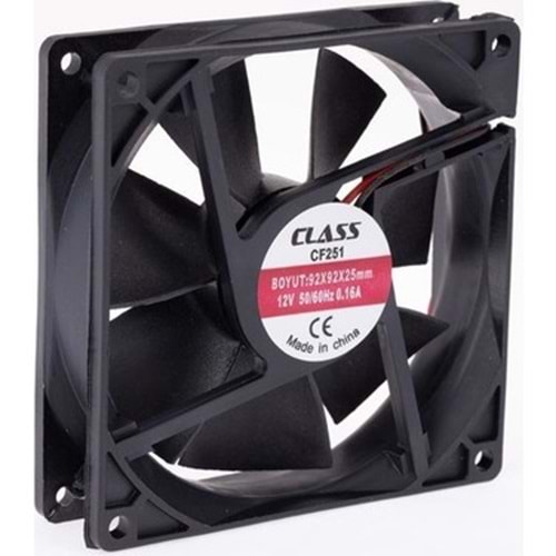 CF251 90x90x25 DC 12V Aksiyel Fan