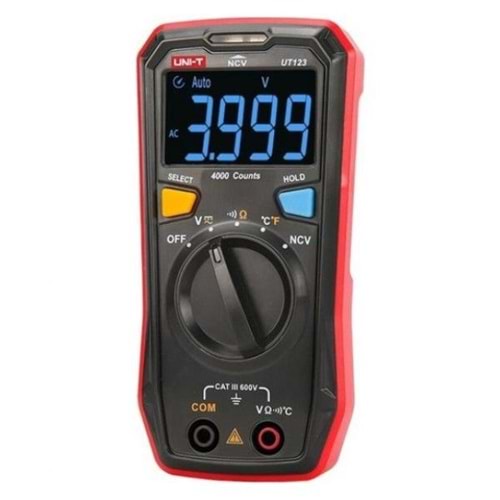 UT123 Cep Boy Konut Tipi Multimetre