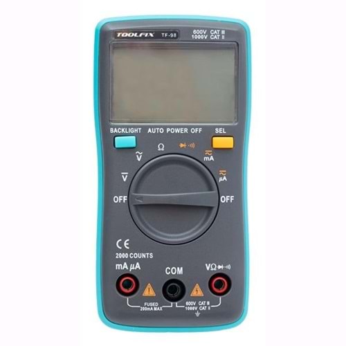 TF-98 Dijital Multimtere