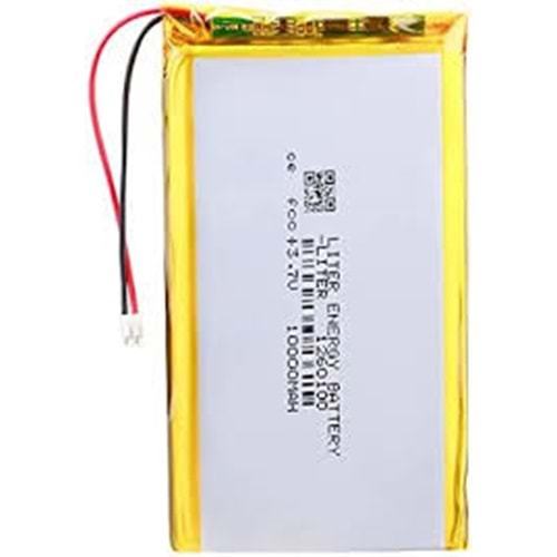 3000 mAh 3.7V 4x14cm Pil Batarya