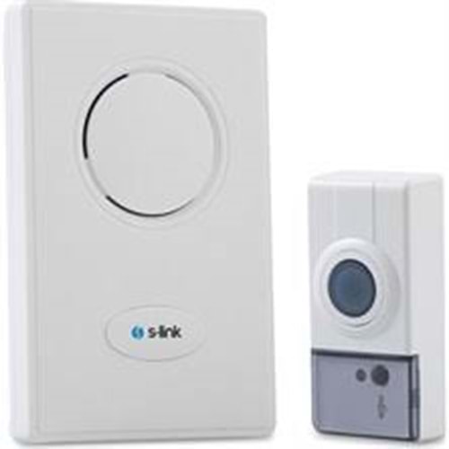 ZL-231 32 Melodili Beyaz/Gümüş Kablosuz Priz Tipi Kapı Zili