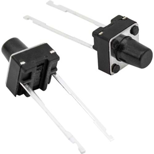 IC-200A 6x6x6mm 2 Pin Tact Switch 2 Adet