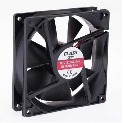CF252 92x92x25 DC 24V Aksiyel Fan
