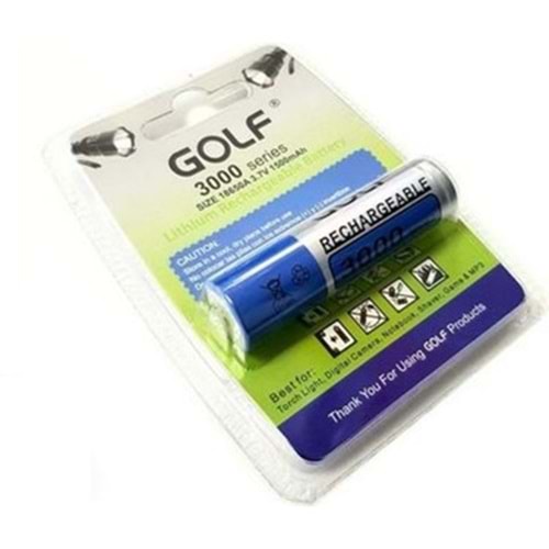 CFL18650A 3000 Series 3.7V 1500mAh Lithium Şarjlı Fener Pili