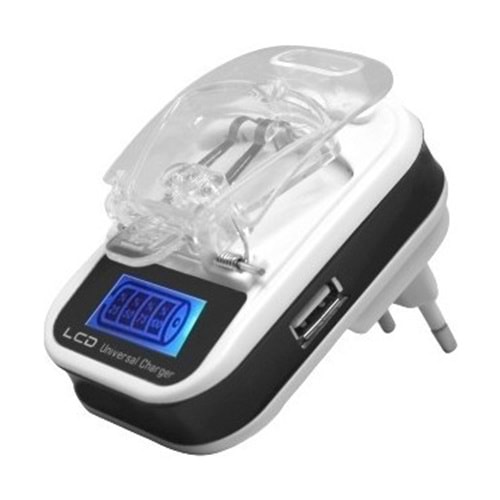 LCD USB Batarya Şarj Cihazı