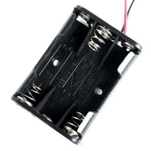 8058 SM-9008 3'lü AAA Pil Yatağı