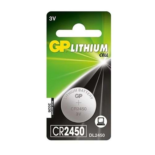 C-1107M GP2450 CR2450 Lityum Pil