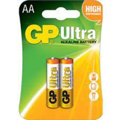 GP1115 1.5V Ultra Alkalin 2'li AA Kalem Pil