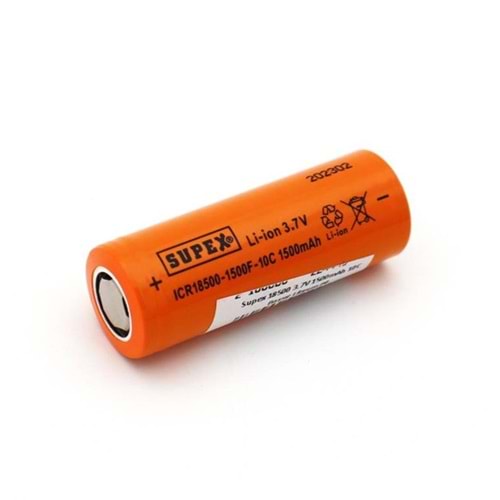 GP18500 3.7V 1500mA Li-Ion Başlıksız Pil