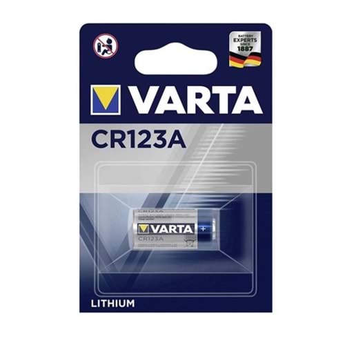 MT-V123A 3V CR123A Lityum Pil