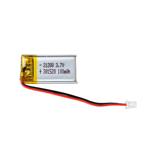 21288 301520 3.7V 100mAh Polimer Pil