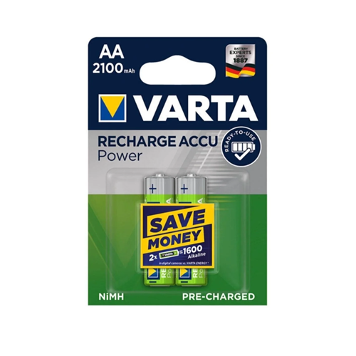 MT-V2100 1.2V 2100mAh 2'li Şarjlı Pil