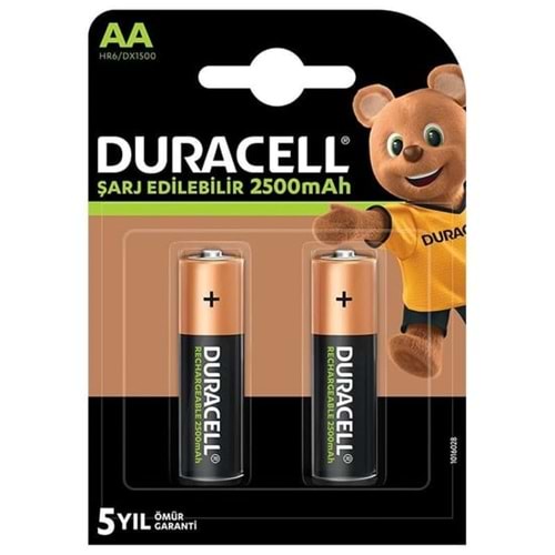 13368 2500mAH AA Şarjlı Kalem Pil