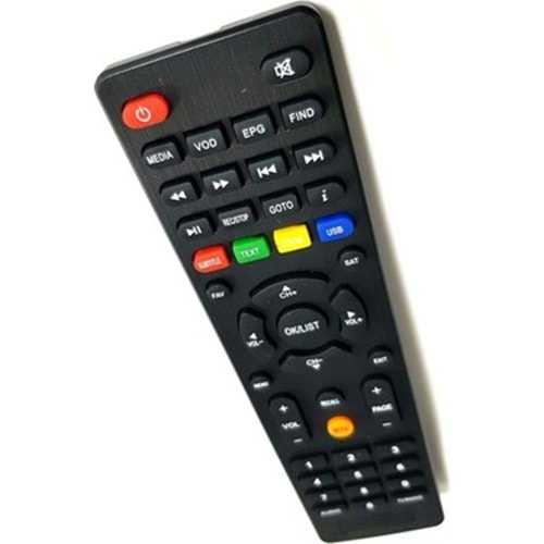 Mapp 1719 Supermax Turuncu Ip Tv Uydu Kumandası