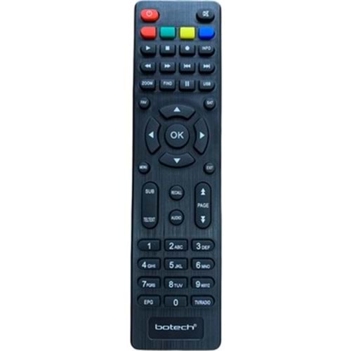 IRU0117 Botech Bs-5000 Full Hd Uydu Cihazı Kumandası