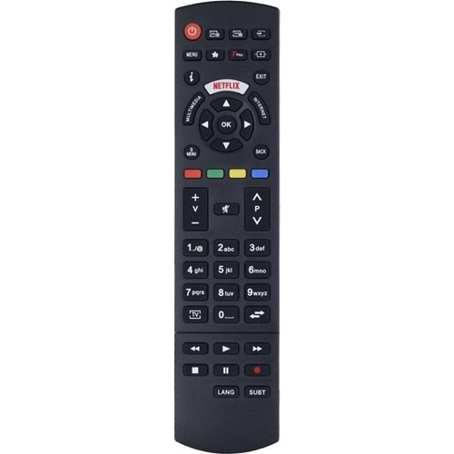 MAPP 1205 Regal Netflix Tuşlu Lcd Tv Kumandası